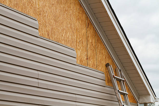 Professional Wood Siding technician working in Morrisville, NY
